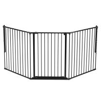 BabyDan Комбинирана преграда L - 105 см височина black